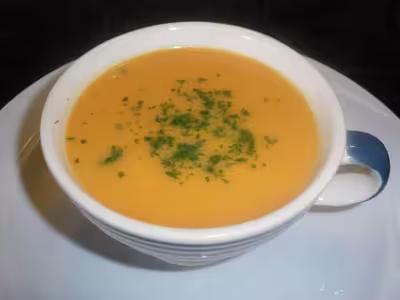 Velouté de potiron au délicook