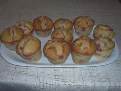 Délicieux muffins aux groseilles moelleux :-)