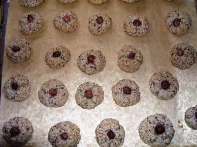 Cherche recette de biscuits au noix