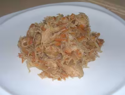 Pâtes chinoises aux légumes