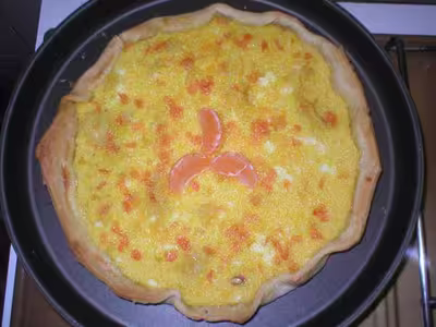 Tarte à l'orange meringuée