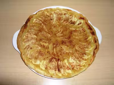 Tarte aux pommes-canelle :-)