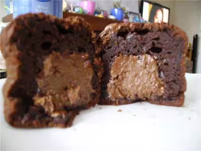 Petit moelleux chocolat au cœur de rocher su***