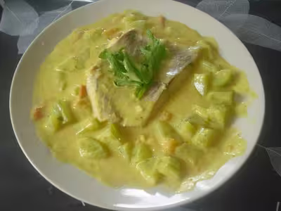 Filet de lieu noir et ses légumes à l'ultra plus
