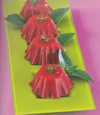 Recette WW: Bavarois à la tomate