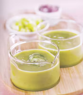 WW: Soupe glacée d'avocat au concombre (PP)