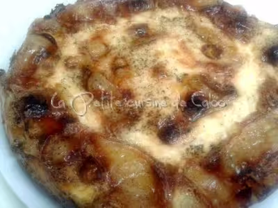Tarte au maroilles (pâte liquide)
