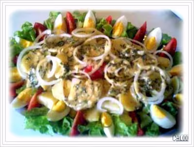 Sauce d'accompagnement pour  salade de pommes de terre