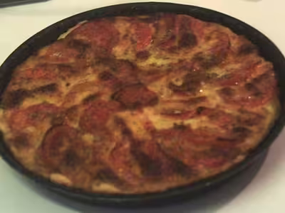 Tarte à la tomate et mozzarelle par **Caloo**