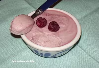 Mousse chocolat - framboises