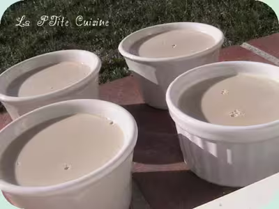Thermomix: Petites crèmes végétales avoine, soja
