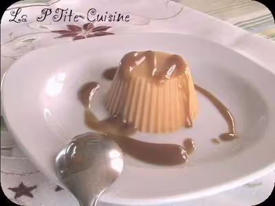 Thermomix:Petit flan de patate douce, sauce caramel