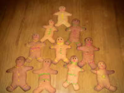 Gingerbread Men (à faire avec les enfants)