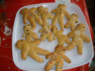 Brioche en forme de bonhommes