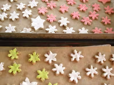 Étoiles de Noël à la cannelle