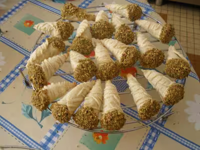 Cornets à la pistache par kenza54