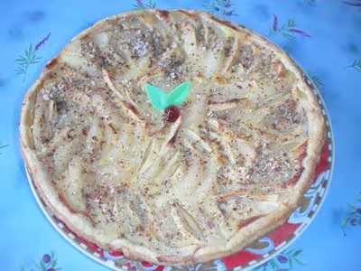 Tarte pommes poires par kenza54