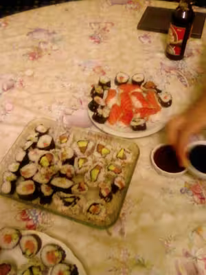 Makis et california, makis au saumon par Aerisu