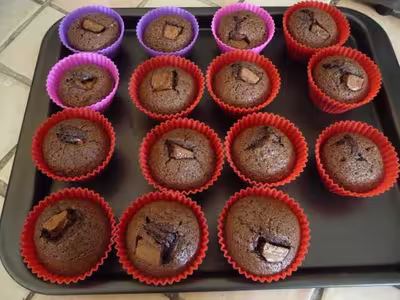 Muffins au chocolat de Cyril Lignac