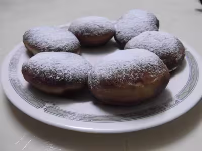 Donuts à la confiture/ paczki