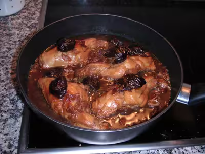 Recette WW: Lapin aux pruneaux, pain d'épices (PP)