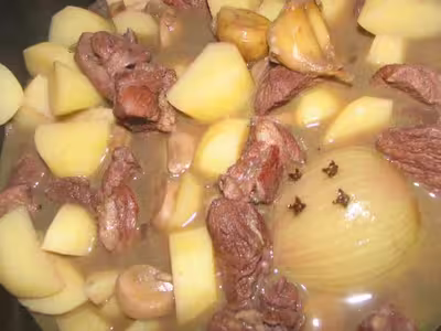 Espagne: Estofado au veau