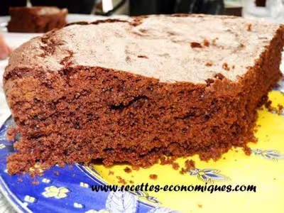 Recette thermomix:  Gâteau au chocolat