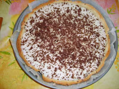 Tarte à la mousse coco