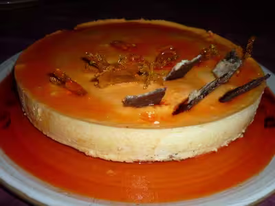 Mousse de citron sur biscuit