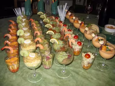 Verrines apéritives
