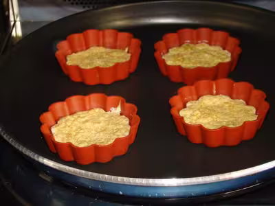 Galettes au son d'avoine et blé au micro-ondes crisp