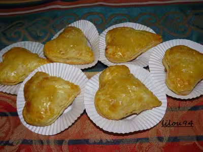 Feuilletés poires-épices