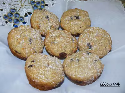 Muffins chocolat, beurre de cacahuètes