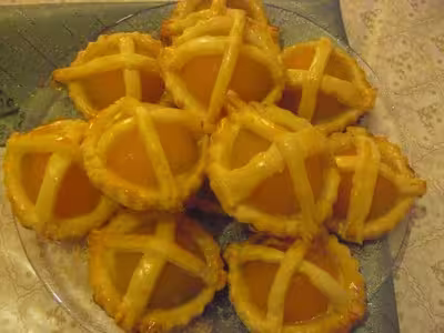 Petits paniers aux abricots