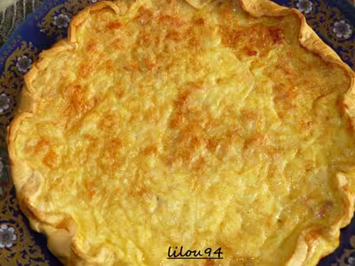 Tarte au thon et surimi