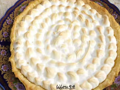 Tarte orange-citron meringuée