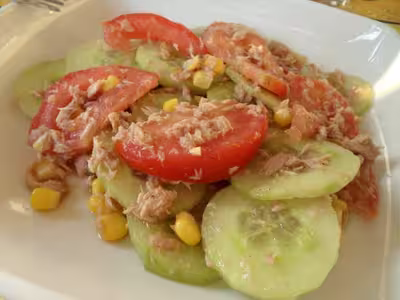 Recette WW: Salade de thon colorée (PP)
