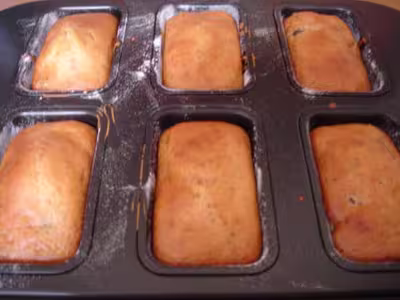 Recette WW : Cakes aux fruits secs individuels