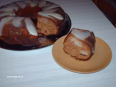 Gâteau chocolat et poires