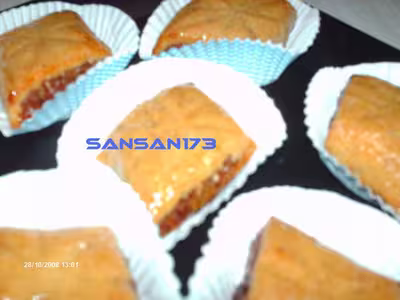 Makrouts à la pâte de dattes fait maison
