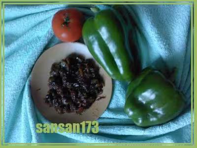 Salade de poivrons et tomates maaslines