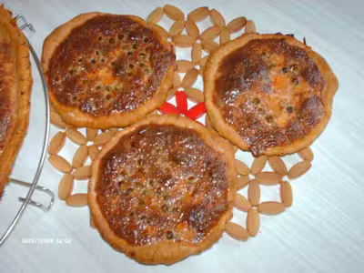 Tarte aux légumes et crevettes
