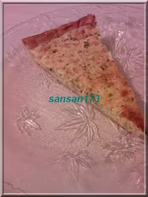 Tarte crevettes, oignons