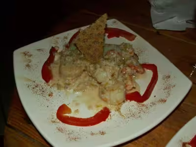 Fricassée de noix Saint-Jacques, crevettes et crabe