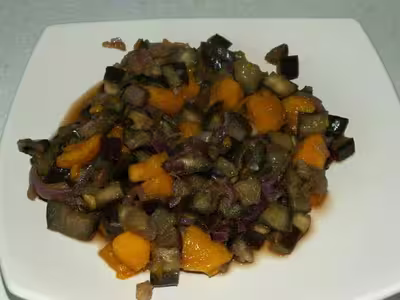 Poêlée d'aubergine