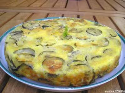 Flan aux courgettes