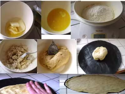 Pâte à tarte rapide
