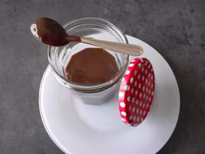 Pâte à tartiner aux pralinoises et au chocolat noir