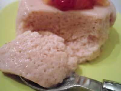 Bavarois fraises
