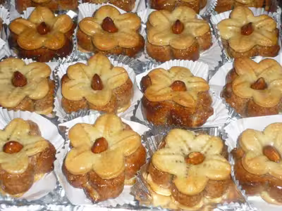 Chamiettes aux amandes